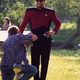 Illustration for article titled What is Commander Riker saying in this picture?